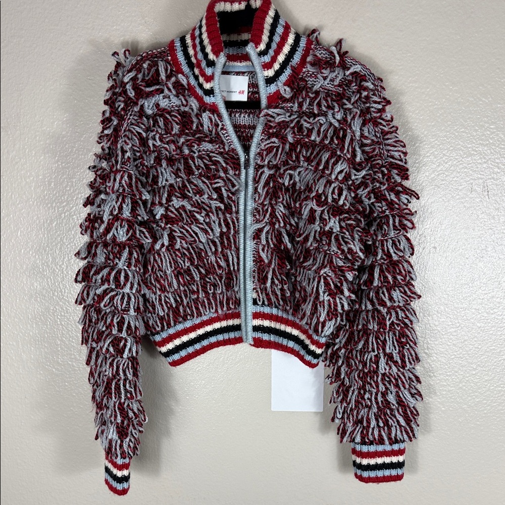 Perfect Moment H&M Boucle Knit Wool Cardigan - Picture 6 of 10